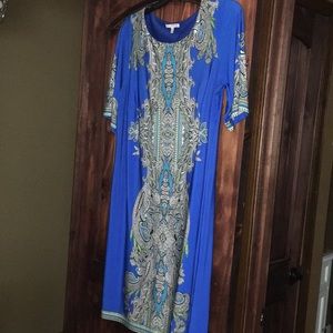 Studio One Short Sleeve dress 👗, Below the Knee